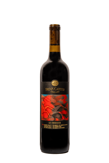 Le Coursier bottle, Brian Carter Cellars