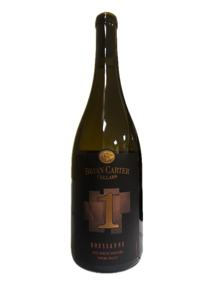 ONE Roussanne bottle, Brian Carter Cellars